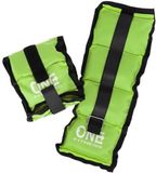 One Fitness WW01 Series - Enkel- en polsgewichten - 0,7 kg - Groen - Met klittenband