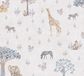 A.S. Création Jungle Dieren Behang | Avonturenkamer - Beige Geel Grijs - Vliesbehang - 1005 x 53 cm