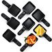 Merkloos Raclette Raclette pannetjes - 8 stuks - Antiaanbaklaag - Hittebestendige handgreep
