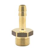 Elmag 42350 persluchtslangtule, met buitendraad, 100 cm, voor 6 mm slang