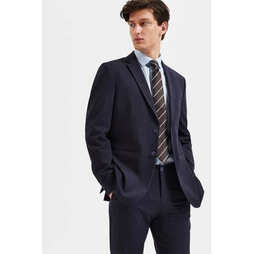 SELECTED HOMME SELECTED HOMME slim fit colbert SLHLIAM navy blazer