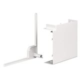 Schneider Electric OptiLine 45 kabelgoot pvc poolwit 165 x 55 mm - 90° vlakke hoek - ISM10403P
