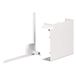 Schneider Electric OptiLine 45 kabelgoot pvc poolwit 165 x 55 mm - 90° vlakke hoek - ISM10403P