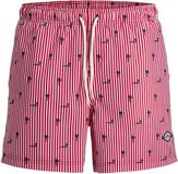 Jack & Jones Maui Breeze Mini Stripe Zwemshort Heren - Maat S