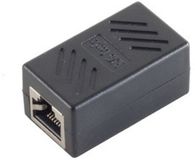 S-Impuls Cat. 6A Kabelverbinder 2xRJ45 Buchse Vollgeschirmt Zwart