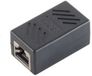 S-Impuls Cat. 6A Kabelverbinder 2xRJ45 Buchse Vollgeschirmt Zwart