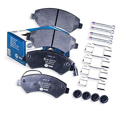 HELLA PAGID 8DB 355 019-901 Remblokkenset - T2201 - Dikte: 19mm - Brembo - Met slijtage-waarschuwingscontact - CITROEN / FIAT / PEUGEOT