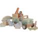 Top1Toys LD Houten Safari Auto Met Dieren Fsc Safari Friends