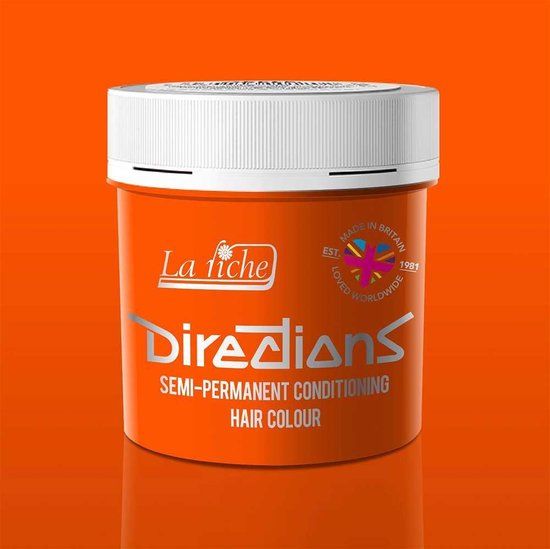 La Riche Directions Semi-permanente haarverf Fluorescent Orange 100ml