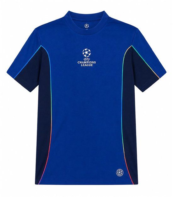 UEFA Champions League Heren Voetbalshirt - Donkerblauw - Polyester - Maat L