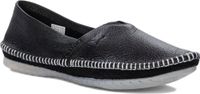 Maciejka Schuhe T193043000 en cuir naturel noir avec semelle extérieure en caoutchouc flexible