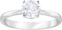 Swarovski Attract Dames Ring Staal Zilverkleurig Maat 52