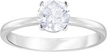Swarovski Attract Dames Ring Staal Zilverkleurig Maat 52