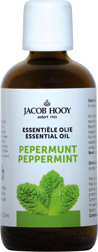 Jacob Hooy Pepermunt Olie 100ml