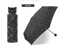 Happy Rain Kleine winddichte paraplu met kattenprint