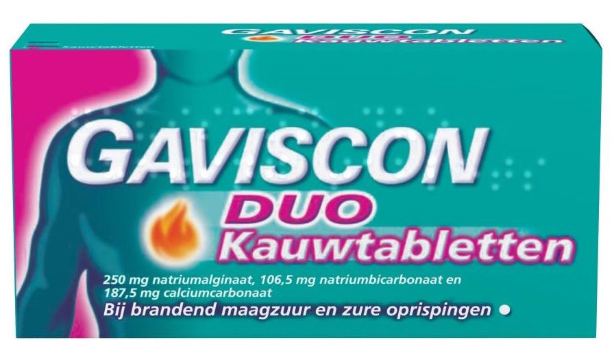 Gaviscon Duo Kauwtabletten