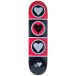 Heart Supply Planche De Skate Squad (8.375" - Noir/Rouge/Blanc)