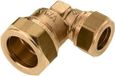 Bonfix Adaptateur coudé à compression 10 X 12 Laiton