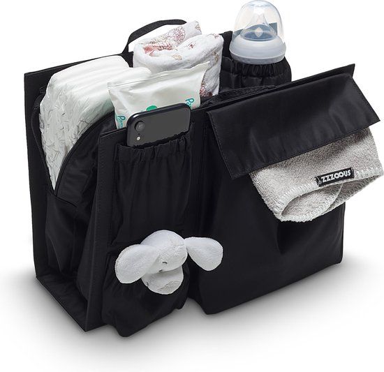 Snoozzz Bag in bag Tas organizer met thermovak - zwart