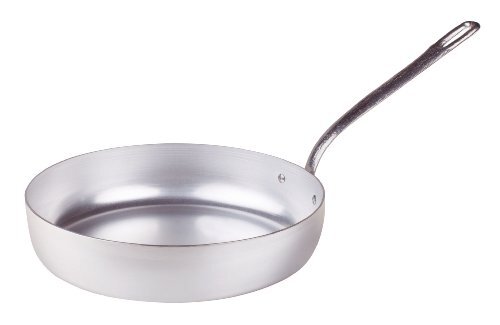 Pentole Agnelli Agnelli aluminium pannen BLTF, met handvat van roestvrij staal, zilver, 12 cm