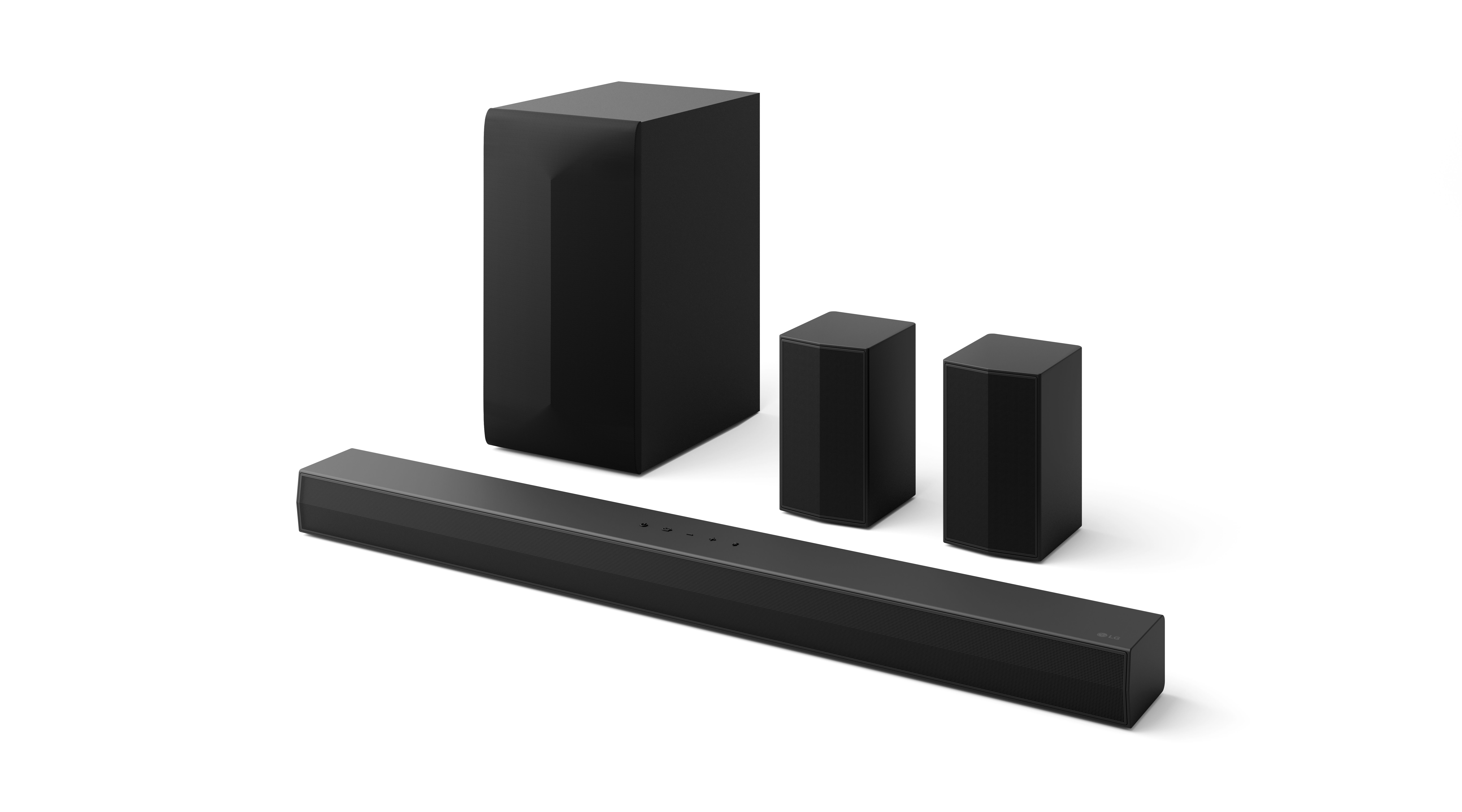 LG S60TR Zwart 5.1 kanaals Soundbar met Subwoofer - 440W