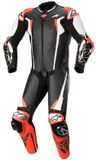 Alpinestars Absolute V2 1-Delig Pak Zwart Wit Rood Fluo - One Piece Suit