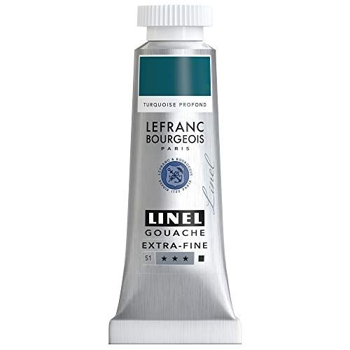 Lefranc & Bourgeois Linel Gouache - Turquoise Deep - 14ml