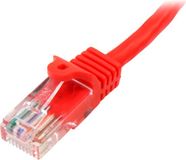 Startech 45PAT2MRD - Cat 5 UTP-kabel - RJ45 - 2 m - Rood