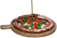 HD Collection ornement de Noël en plastique - pizza italienne 1,5 cm multicolore 1 pièce