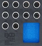 BGS 74580 | Gereedschapmodule 1/6: Velgenslot demontageset voor Tesla | 10-dlg