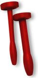 Sport Fucker Cum Plug Kit - Spermstoppers - Siliconen - Rood
