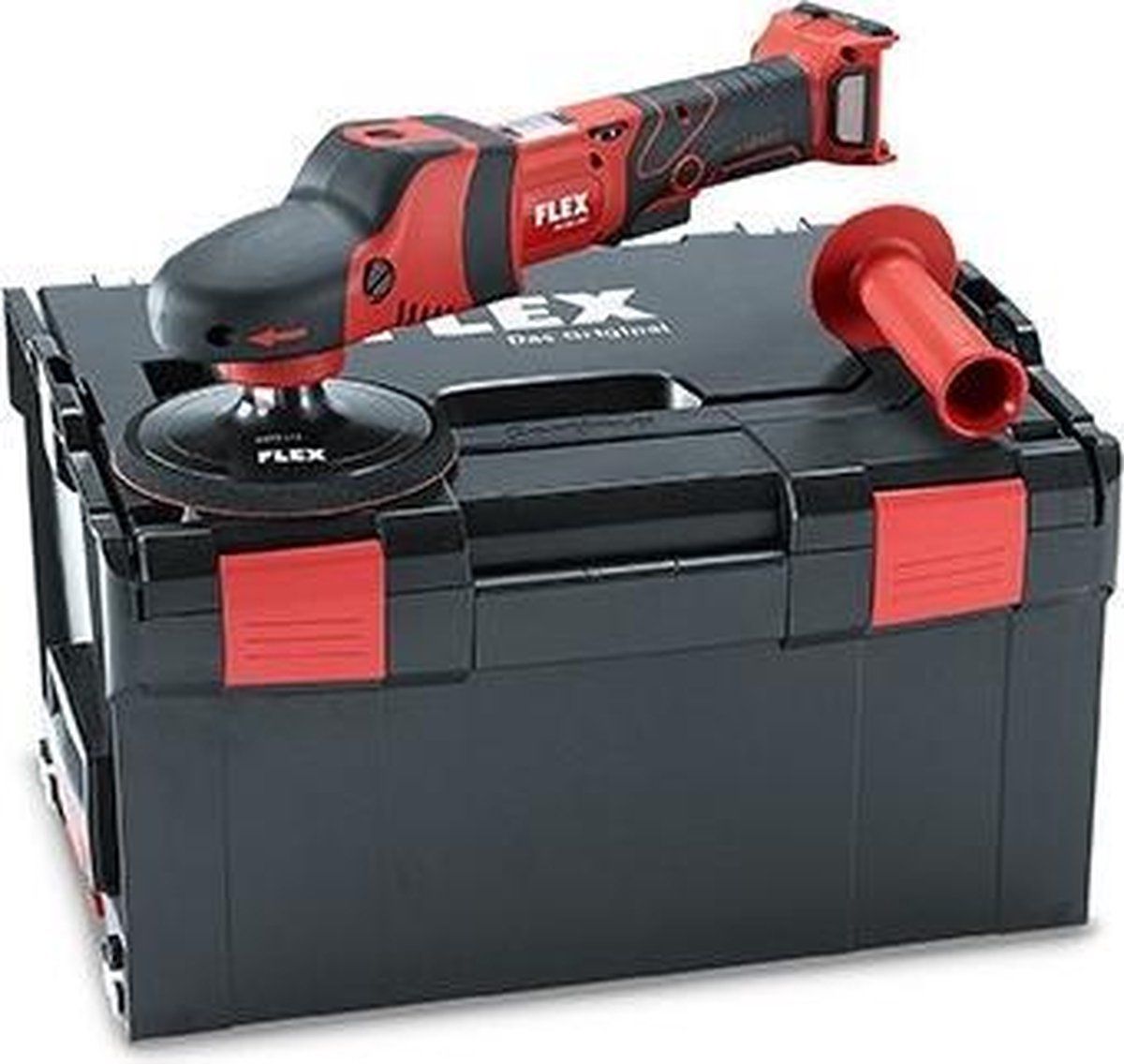 Fe Powertools FLEX PE150 18.0-EC Accu Roterende Polijstmachine 150mm - Zonder Accu's & Oplader