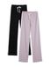 bonprix Broek sering / zwart / wit