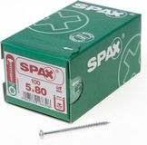 Spax Spaanplaatschroef cilinderkop verzinkt T-Star T20 5.0 x 80mm (100 stuks)