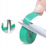 Plantenband klittenband 3m x 10mm - Groen
