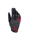 Alpinestars Techdura Gants Rouge feu Noir Taille 2XL