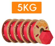 PLA filament pour imprimantes 3D - Mat - 1,75 mm - Bobine de 5 kg - Rouge