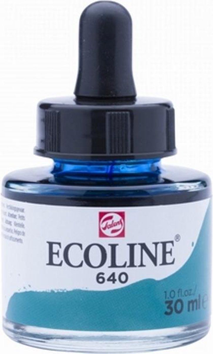 Talens Ecoline 30ml Blauwgroen