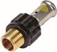 Henco Persfitting met 2 aansluitingen