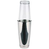 APS Boston Shaker, beker 700 ml + glas 400 ml, levensmiddelen, vaatwasser, elegante cocktailshaker, gepolijst roestvrij staal