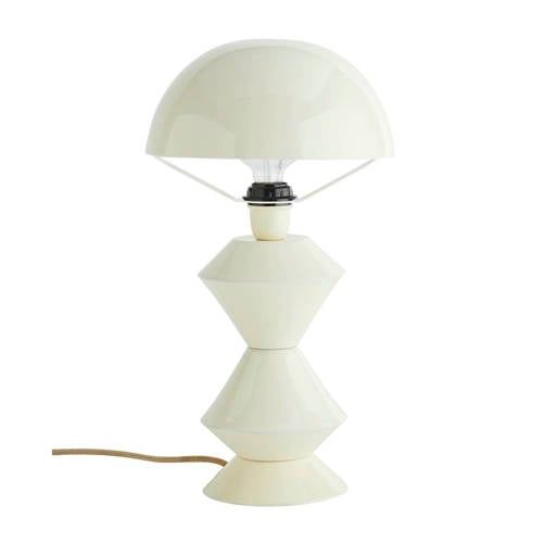 Madam Stoltz tafellamp offwhite (metaal)