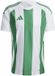 adidas teamwear adidas T-shirt Heren Striped 24 Jersey Wit-Groen - Maat S