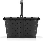 Reisenthel Carrybag XS Boodschappenmand - Frame Glossy Dots Zwart