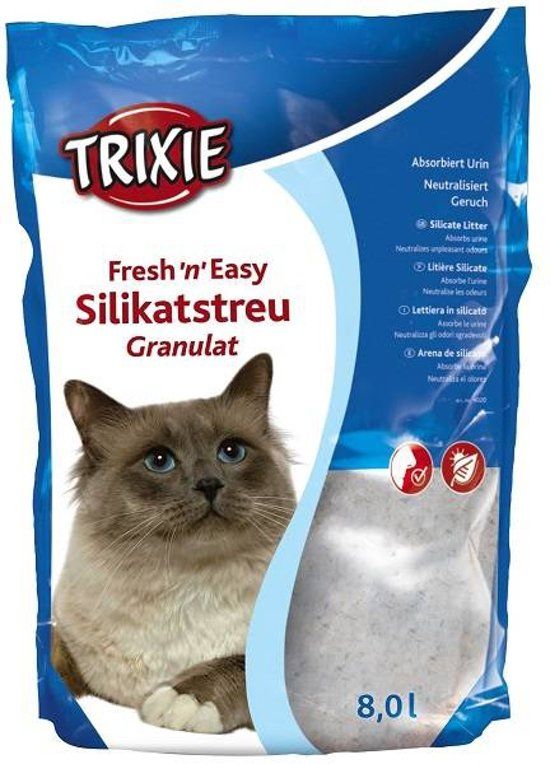 TRIXIE Sillica Kattenbakvulling 8 Liter