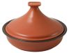 Tajine en céramique, rouge, 26 cm, 2,5 litres, compatible avec le four