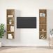 Maison Exclusive - Ensemble meuble TV, 2 pièces, 37 x 37 x 142,5 cm, marron
