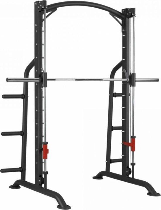 Gorilla Sports Multipress Power Rack - Zwart - Incl. Gewichten - 2 Jaar Garantie