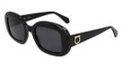 FERRAGAMO SF2038SE 001 BLACK 51/22/140 Vrouw Zonnebrillen