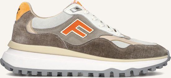 Floris van Bommel Sfm-10238 De Gripper Sneakers - Nubuck - Heren - Grijs - Maat 47