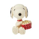Pinda's Jim Shore Peanuts Snoopy Popcorn Mini Figurine